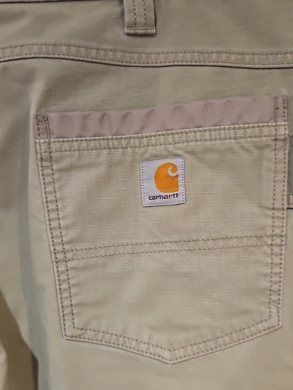 Carhartt Khaki Relaxed Cargo Shorts